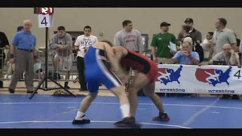 University Nationals, 63 kg Greco-Roman semifinals...