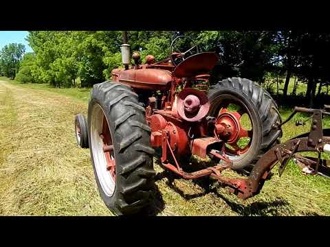 Raking Hay (Lynette loves her Farmall M)