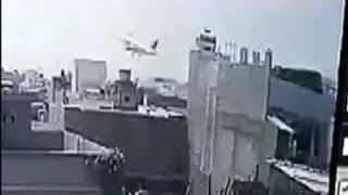 CCTV Captures Moment of Impact of a PIA Airbus A320