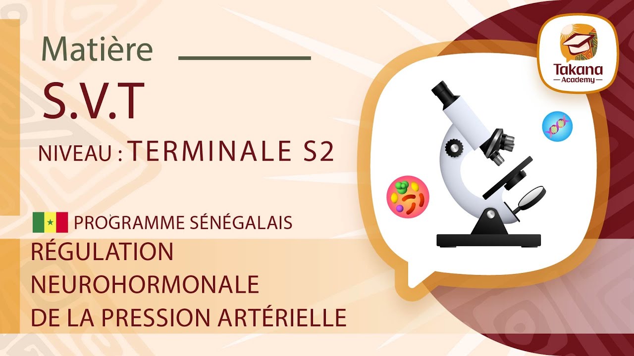 SVT || Régulation neurohormonale de la pression artérielle || Terminale S2