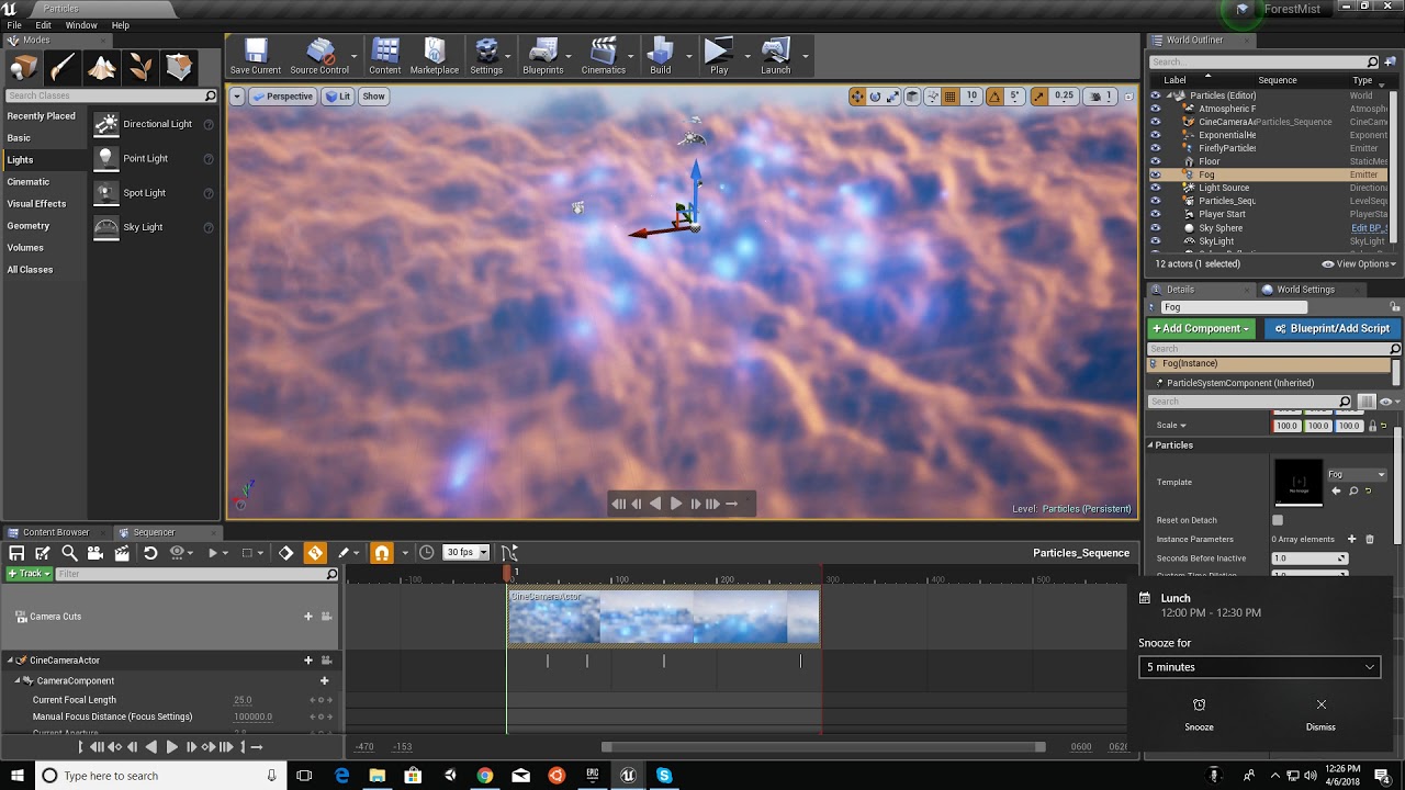 Unreal Engine 4: Volumetric Clouds - YouTube
