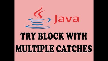 TRY BLOCK WITH MULTIPLE CATCHES IN JAVA (URDU / HINDI)