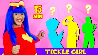 Tickle Girl + More | Dominoki Kids Songs