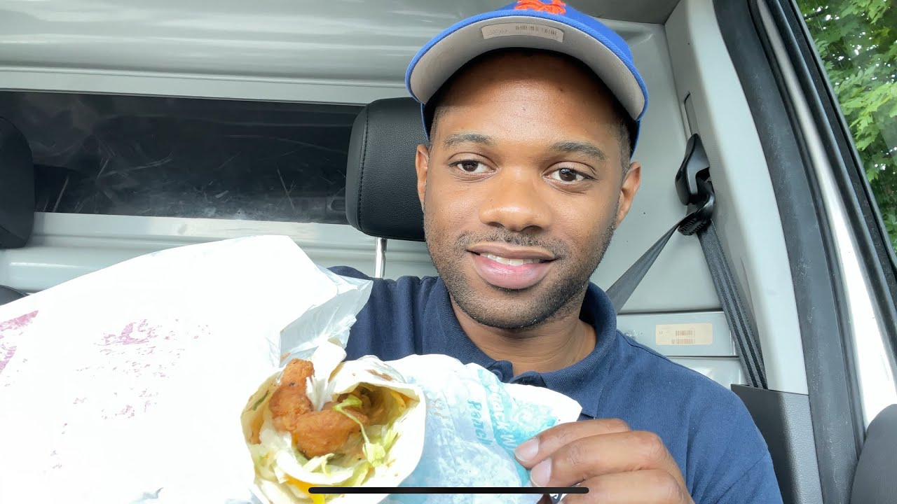 McDonalds Spicy Buffalo Chicken Snack Wrap *Mukbang*