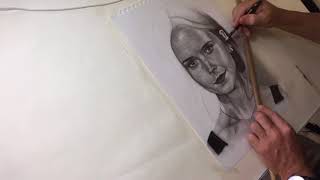 Time Lapse Drawing Of Emma Watson