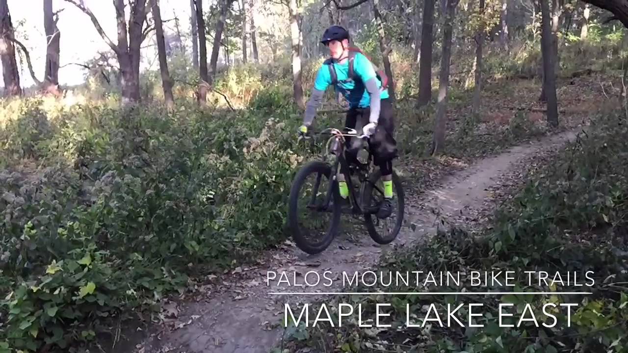Palos Mountain Bike Trails, Maple Lake East YouTube