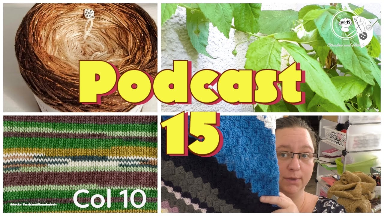 2,5 Tage stricken und häkeln / Podcast 15 / Maschenschäfchen