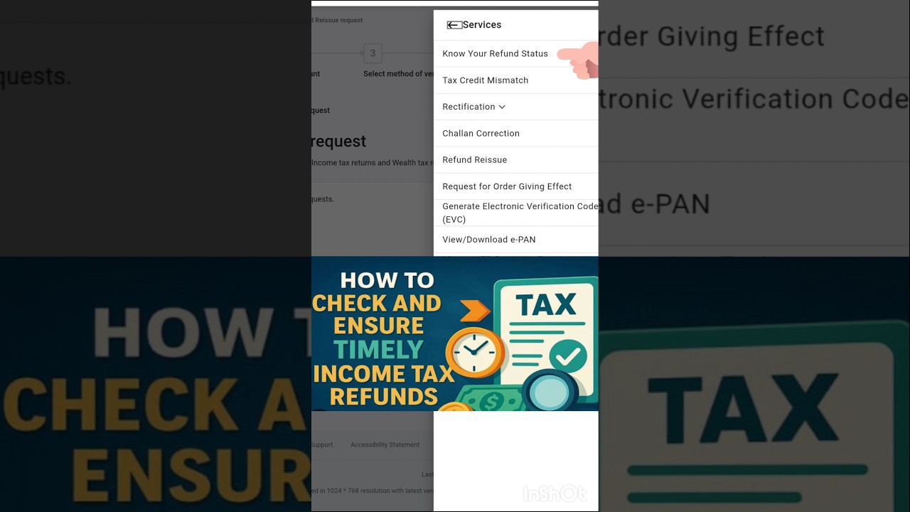 How to check Incometax refund 