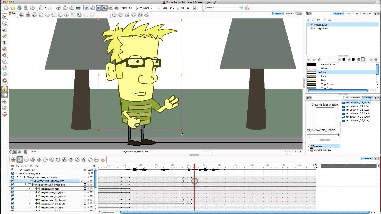 Toon Boom Animate - Character Animation - YouTube