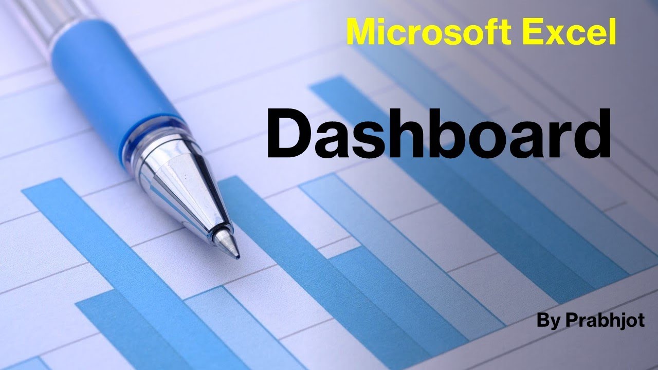 Microsoft Excel: Dashboard | from Scratch to Advance | complete Tutorial