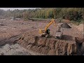 Sbancamento e trasformazione di un terreno: 3 mesi in Time Lapse - video time lapse lungo termine