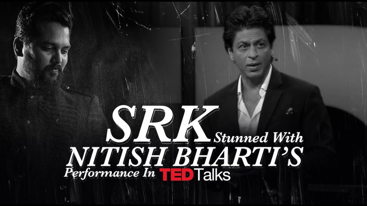 SRK Stunned with Sand Artist Nitish Bharti's Performance in TED TALKS India.