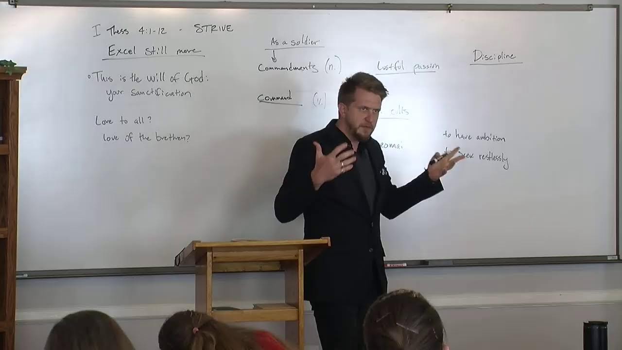 Teaching: The Law of Liberty, Part 1, Session 9 - Strive to Be Still