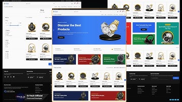 Build a E-Commerce Website using reactjs and tailwind css