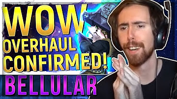 Asmongold Reacts to "WOW OVERHAUL?! Blizz CONFIRM Level Squish | Vulpera Allied Race" by Bellular