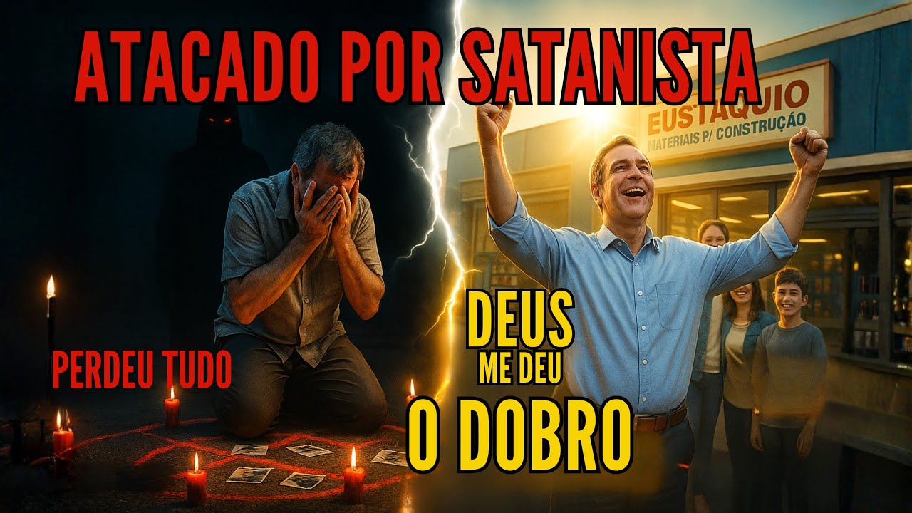 FUI ATACADO POR UM SATANISTA, PERDI TUDO, MAS DEUS ME DEU O DOBRO - YouTube