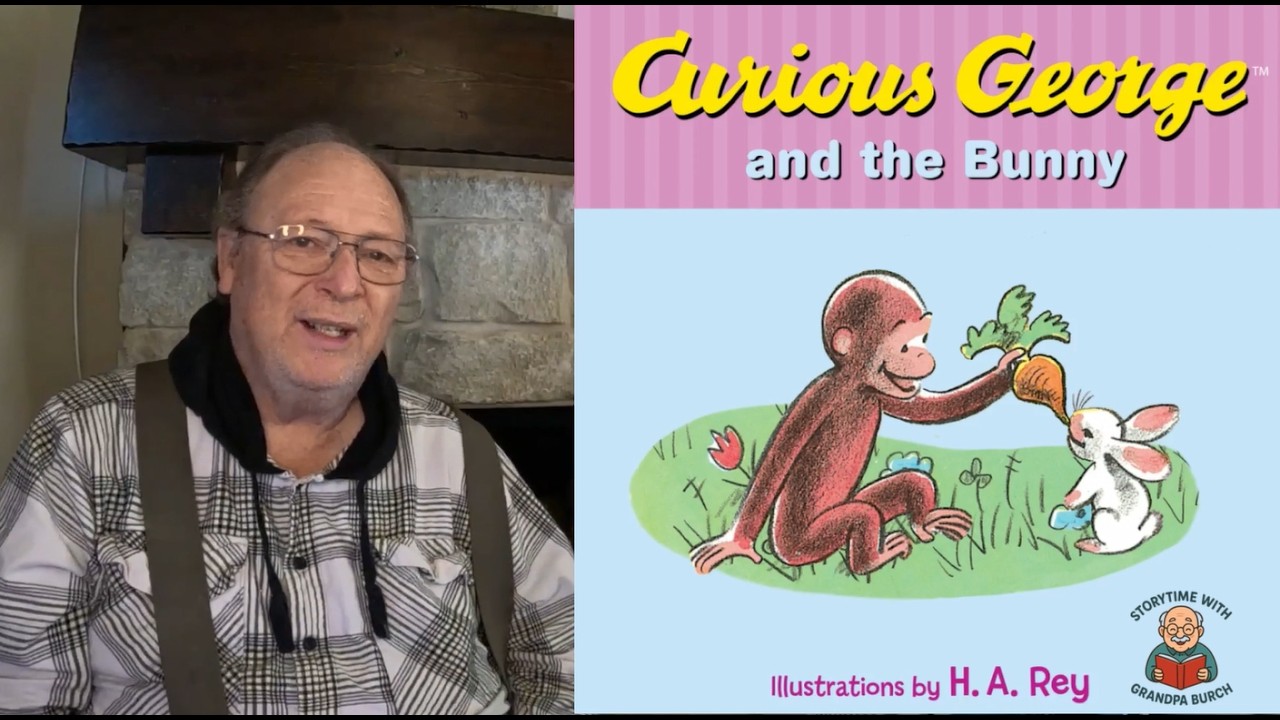 洋書 Curious e and the Bunny Curious George and the Bunny - YouTube