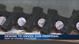 DeWine to unveil gun violence legislation Monday