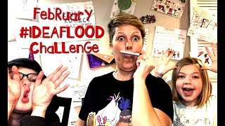 February #IdeaFlood Sketchnote Challenge-Season 1