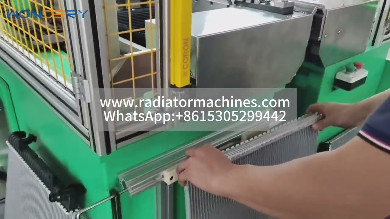 Aluminum Radiator Plastic Tank Crimping Machine
