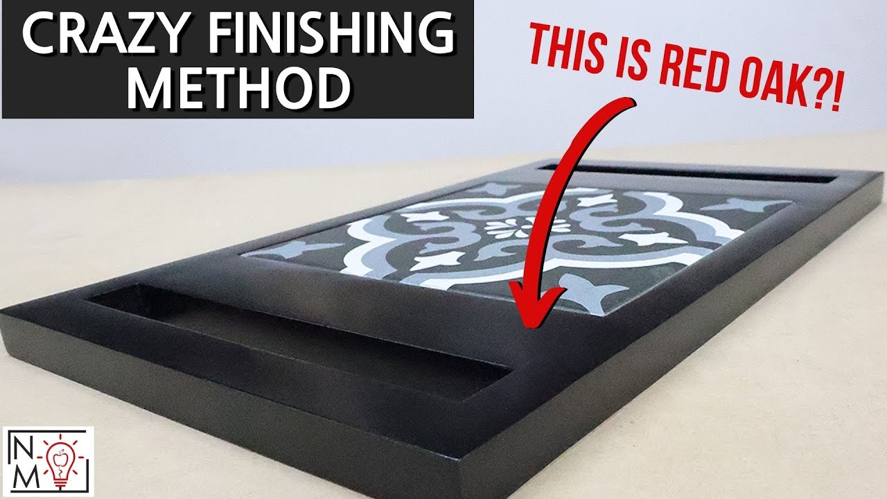 Make Red Oak Look Ultra Modern | Making a DIY Trivet