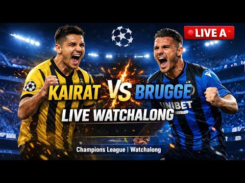 Kairat Almaty Vs Club Brugge LIVE Champions League League Phase Watchalong Commentary 