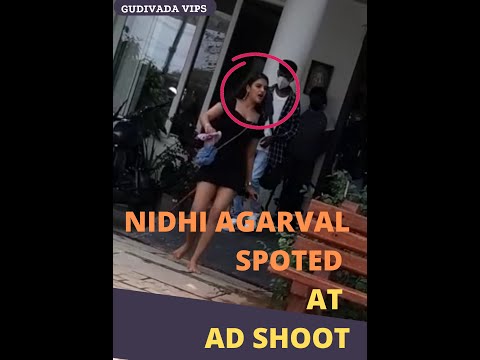NIDHI AGARVAL SPOTED