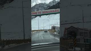 Sonamarg Tunnel view 🌨️ #kashmir #trending #love #viral #shorts #travel #youtube #youtubeshorts