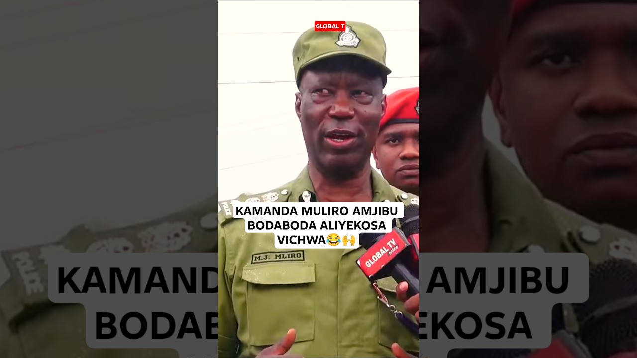 KAMANDA MULIRO AMJIBU BODABODA ALIYEKOSA VICHWA😂🙌 #breaking #shorts