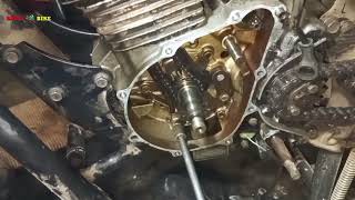 bike timing chain sound problem, honda shine timing chain fitting, bike timing chain , baral bike