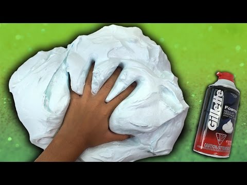 How to make dish soap slime! giant fluffy slime without 