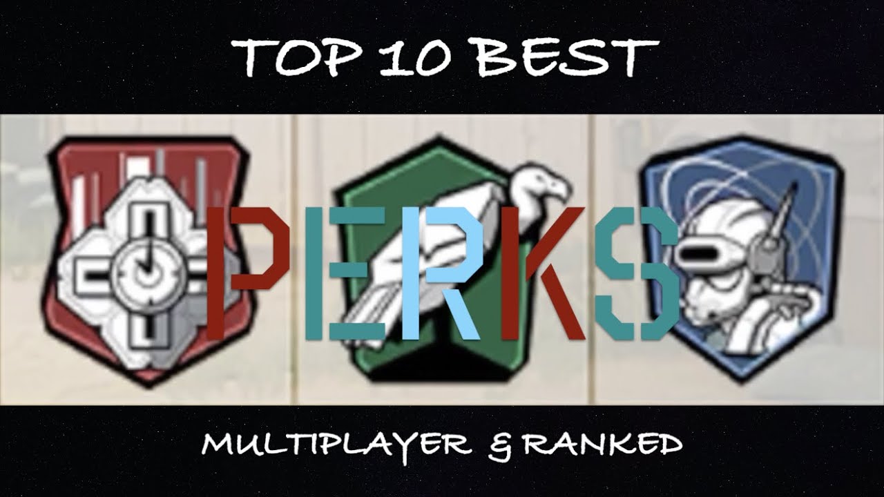 Call of Duty Mobile: PERKS Explained - Top 10 Best Perks for ...