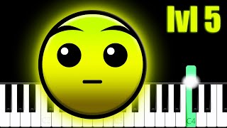 Geometry Dash - Level 5 (Base After Base) | Piano Tutorial