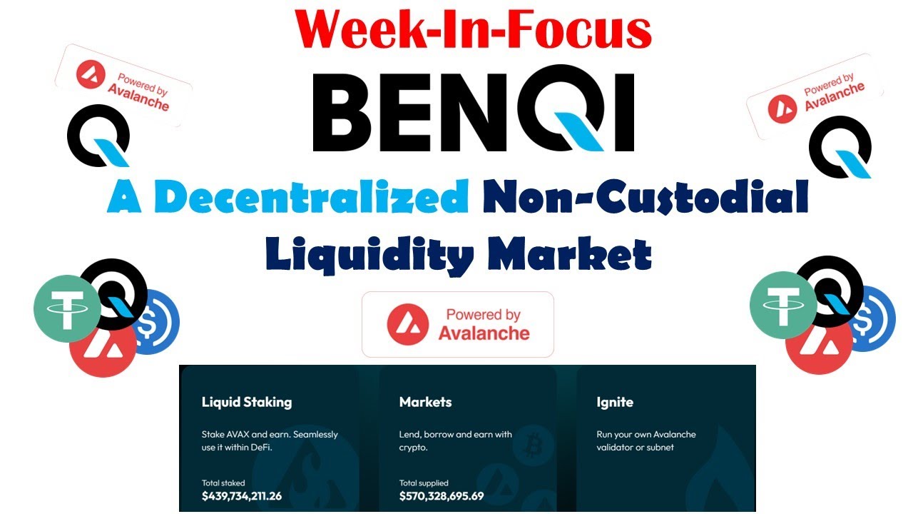 Week-in-focus with #Benqi (#QI): A #DeFi protocol powered by #Avalanche  (#AVAX) Layer-1 #blockchain - YouTube