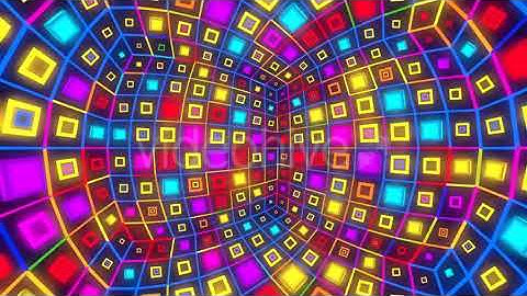 Flashing Glowing Colorful Led | Motion Graphics - Envato elements