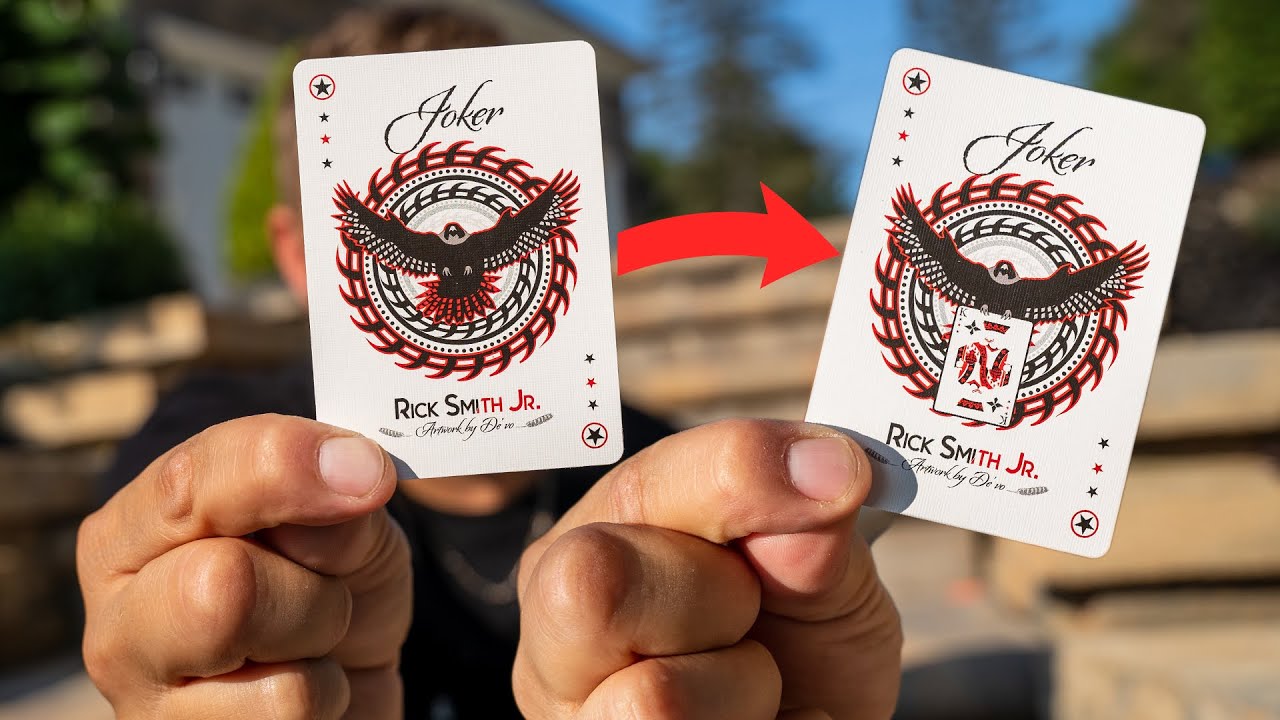 FALCON PLAYING CARD TUTORIAL