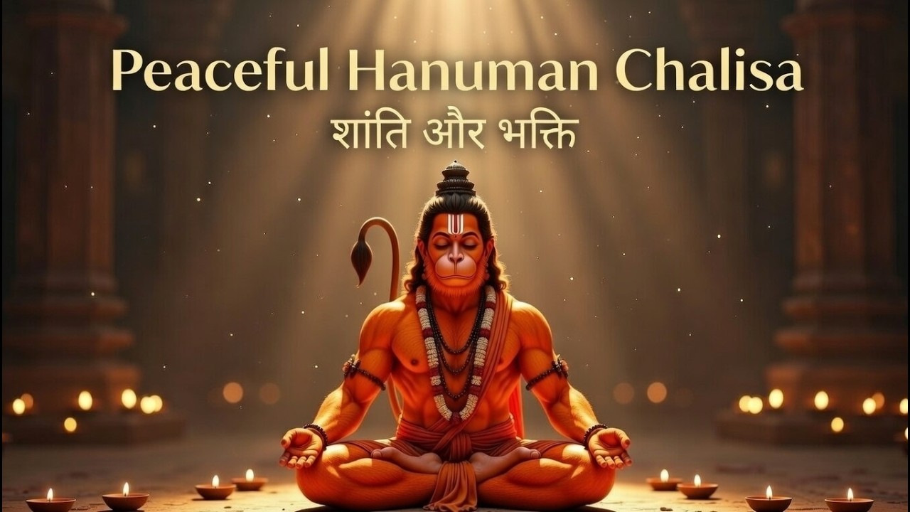 श्री हनुमान चालीसा | Peaceful & Powerful Version | Shree Hanuman Chalisa