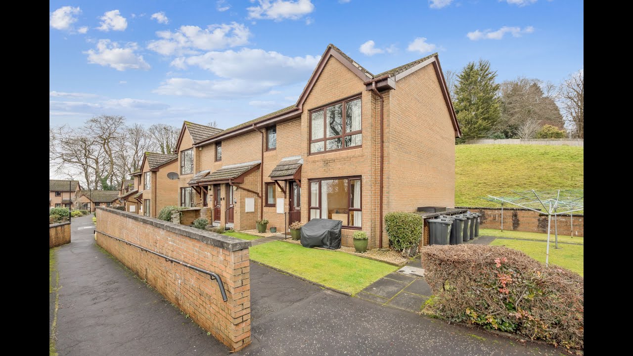 🏡Ground-floor, two-bedroom end-terrace retirement flat