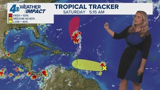 Tropical Weather Impact: Two spots to watch in Atlantic Ocean this week