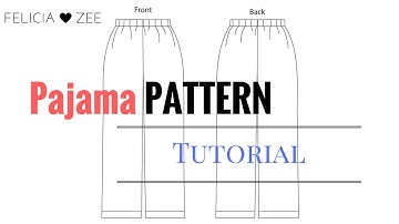 How To Make A Pajama Pants Pattern