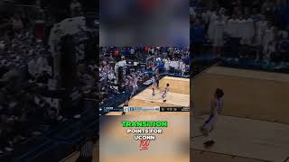 UConn's Comeback: Karaban's 3 Pts & Reed's Defense DOMINATE Duke! #shorts