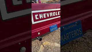 Mini go kart truck in the track! #chevy #fypシ゚viral #gokart #truck #explore #foryou #reels #karting
