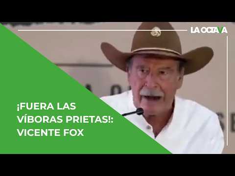 VICENTE FOX WARNS that he 'WILL RETURN AS MANY TIMES AS NECESSARY'