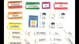 Days Of The Week Activity For Kindergarten [FREE PRINTABLES]