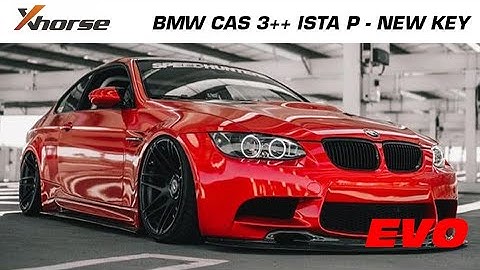 BMW CAS 3++ ISTAP - AKL, Programming New Key with VVDI2 - Evo Auto PRO