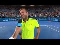 Daniel Evans On Court Interview (QF) | Apia International Sydney 2017