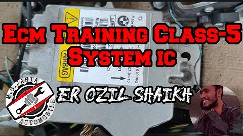 Ecm Training Class-5 | System ic explain and fault find | 4587P | don
