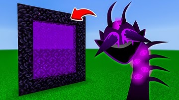 How to Make A Portal To The Sprunki Durple Definitive Phase 5 Dimension in Minecraft!