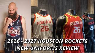 The New 2026 - 2027 Houston Rockets Uniforms and Jerseys Review