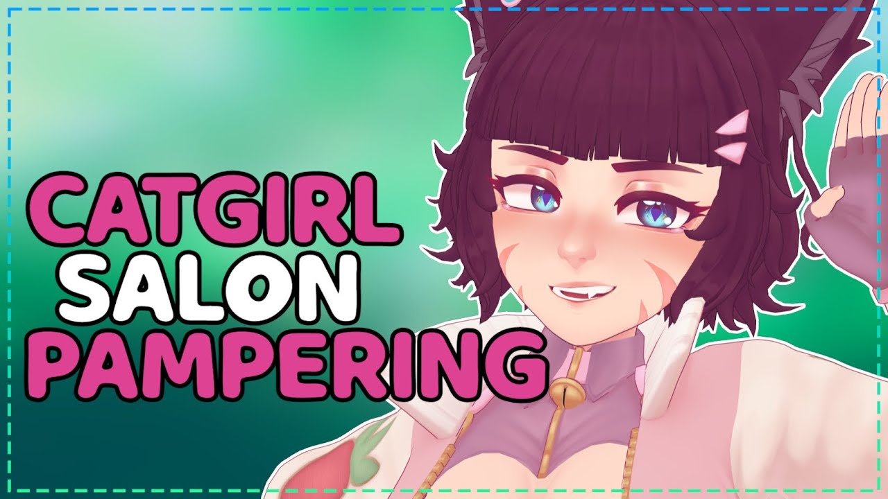 ASMR 🐾Catgirl Hairstylist Pampers You At The Salon ✂️